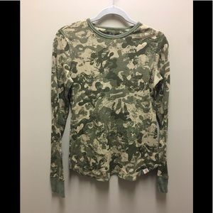 Carhartt Waffle Knit Thermal Shirt 💚 CAMO 💚